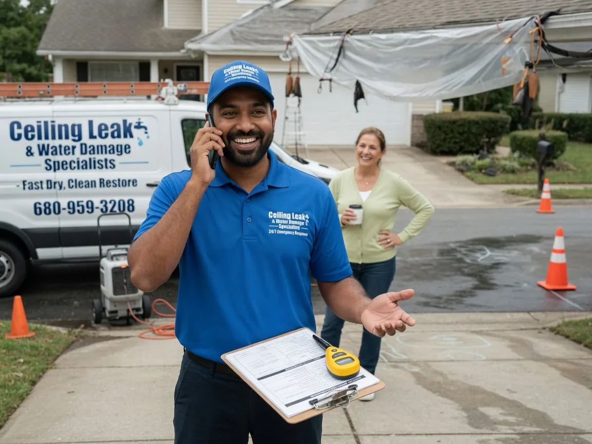 Ceiling Leak Cleanup Ventura, IA FAQs